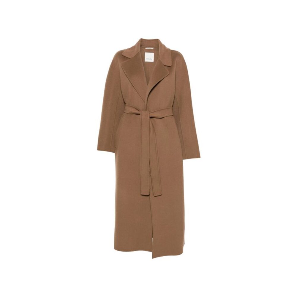 'S Max Mara Brown Coats - Single Breasted Coats Women